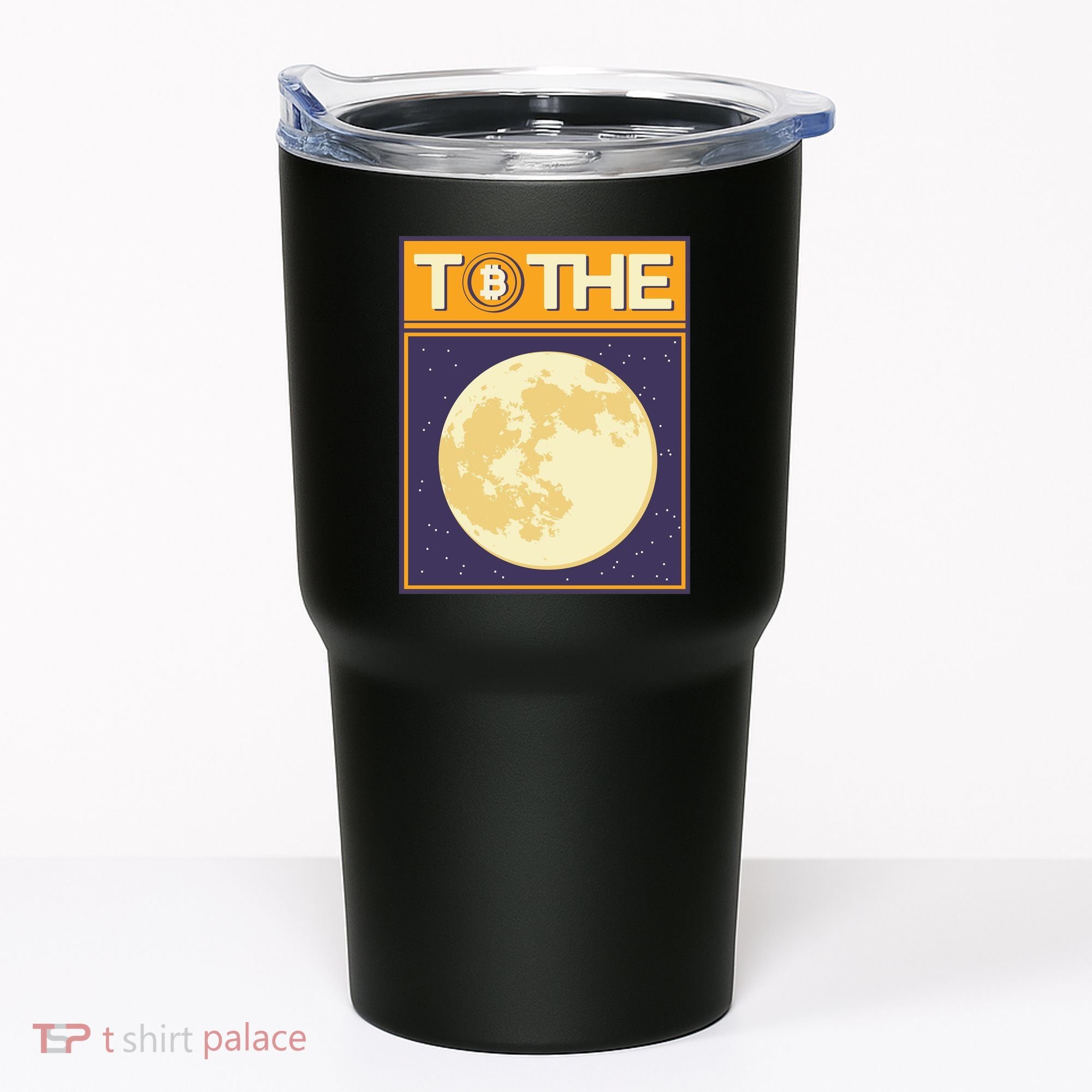 Bitcoin To The Moon Tumbler