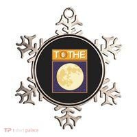 Bitcoin To The Moon Ornament thumb 0