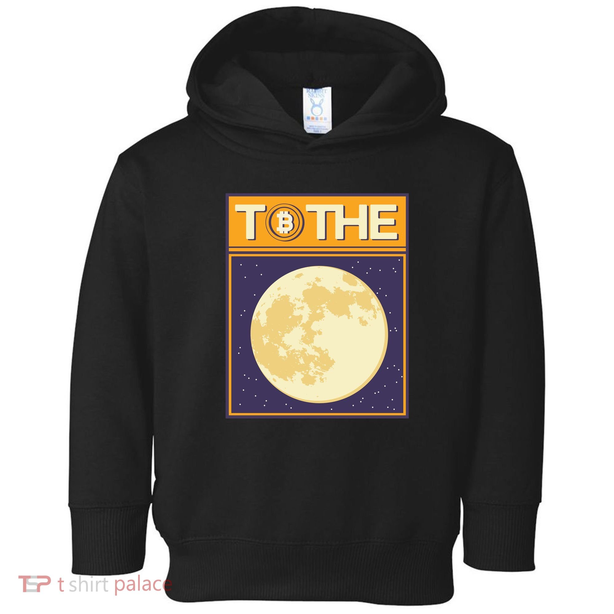 Bitcoin To The Moon Toddler Hoodie
