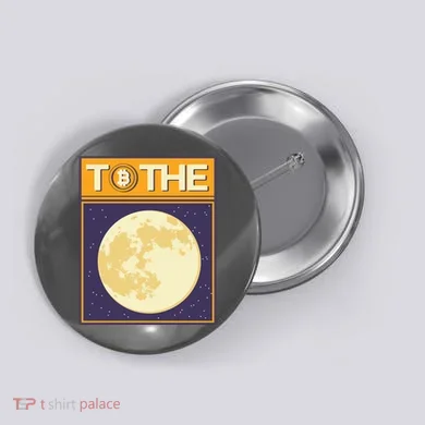 Bitcoin To The Moon Button