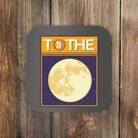 Bitcoin To The Moon Coaster thumb 0