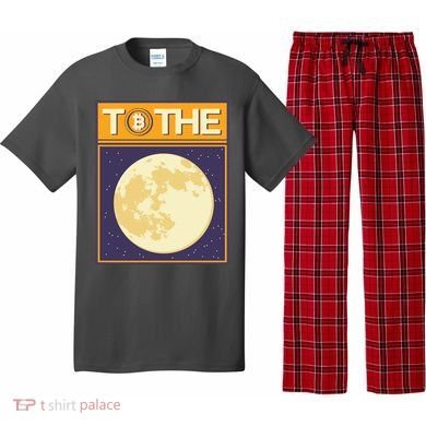 Bitcoin To The Moon Pajama Set