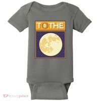 Bitcoin To The Moon Baby Bodysuit thumb 0