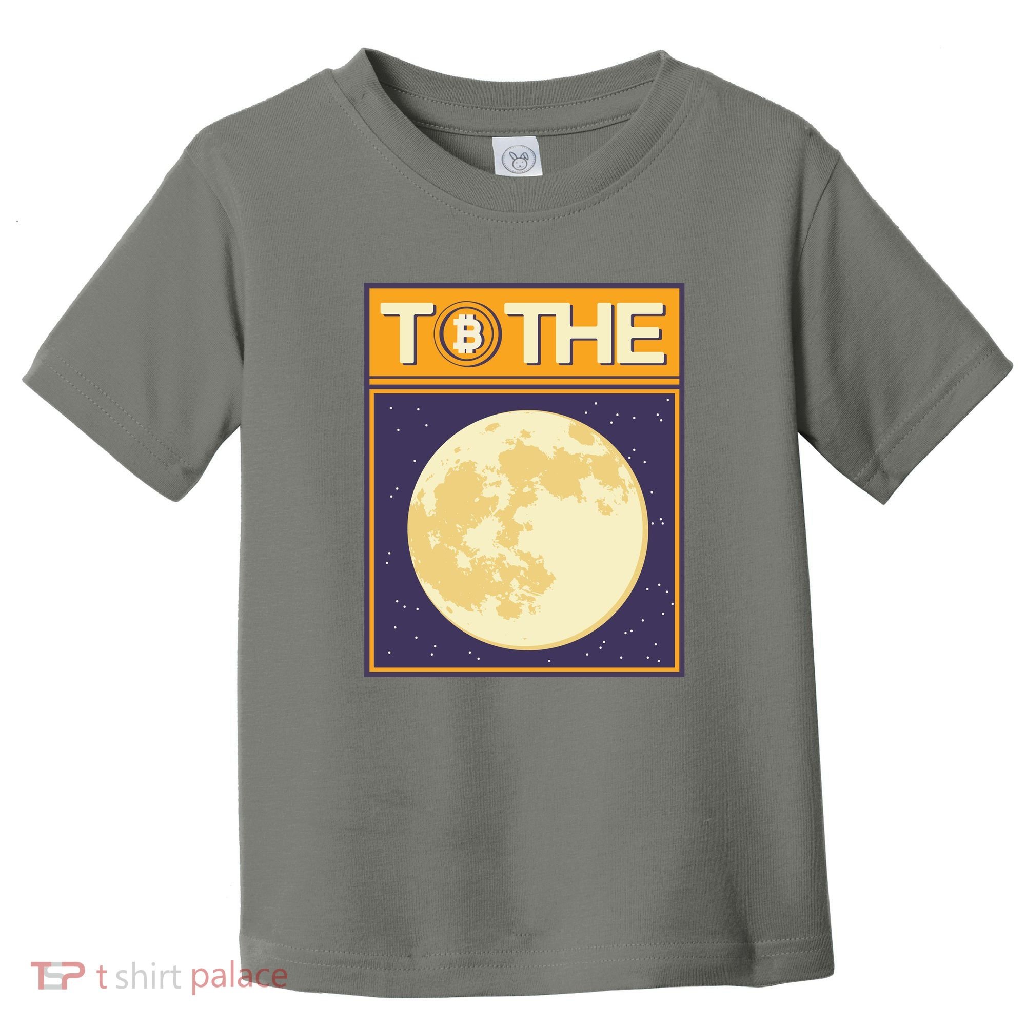 Bitcoin To The Moon Toddler T-Shirt
