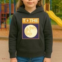 Bitcoin To The Moon Kids Hoodie thumb 3