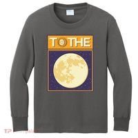 Bitcoin To The Moon Kids Long Sleeve Shirt thumb 0