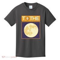 Bitcoin To The Moon Kids T-Shirt thumb 0