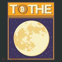 Bitcoin To The Moon Kids T-Shirt thumb 4