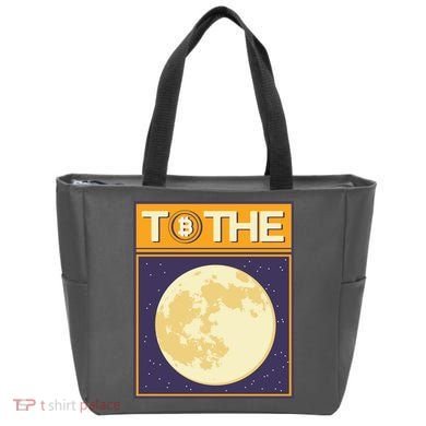 Bitcoin To The Moon Tote Bag