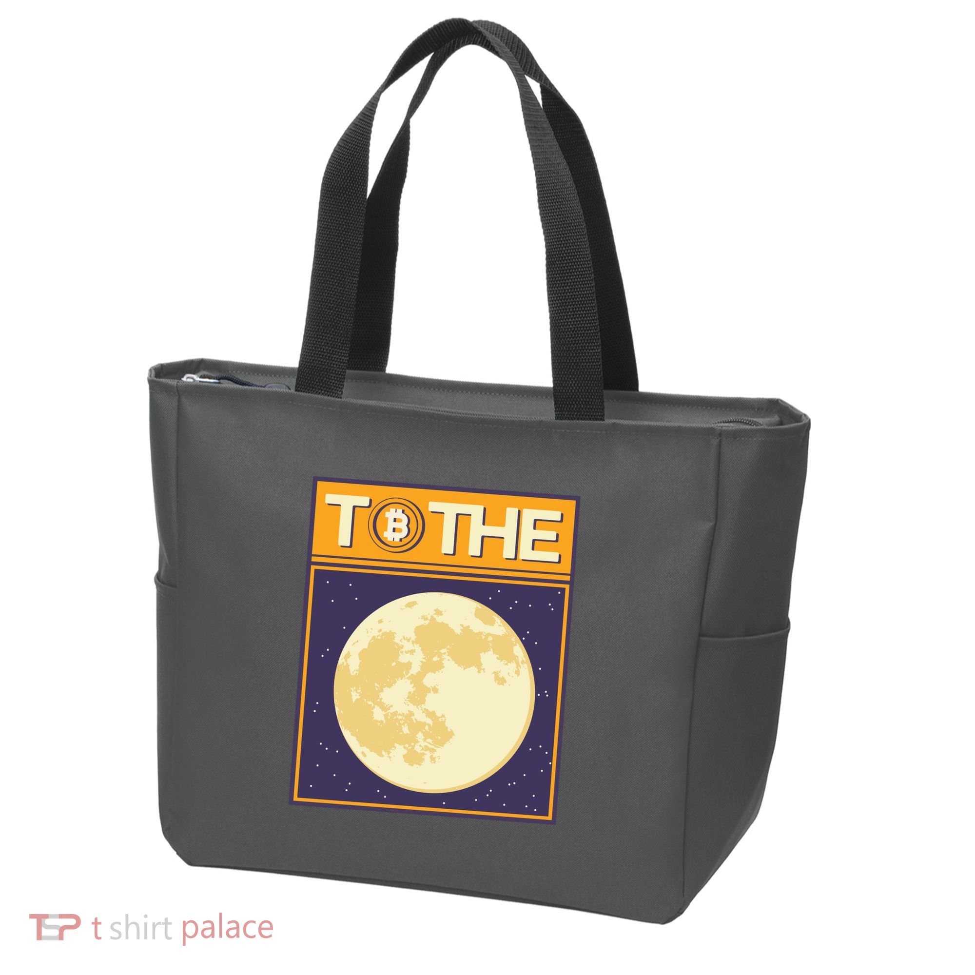 Bitcoin To The Moon Tote Bag