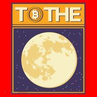 Bitcoin To The Moon Santa Hat thumb 1