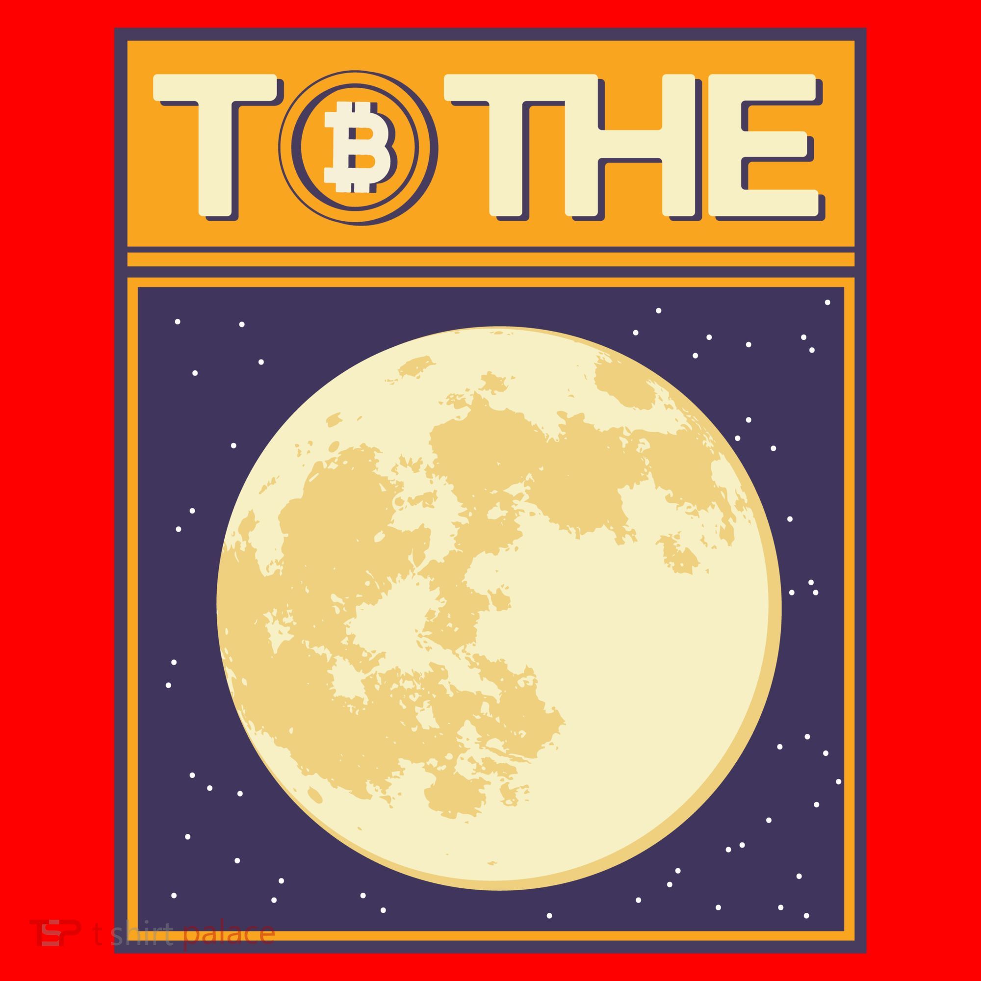 Bitcoin To The Moon Santa Hat