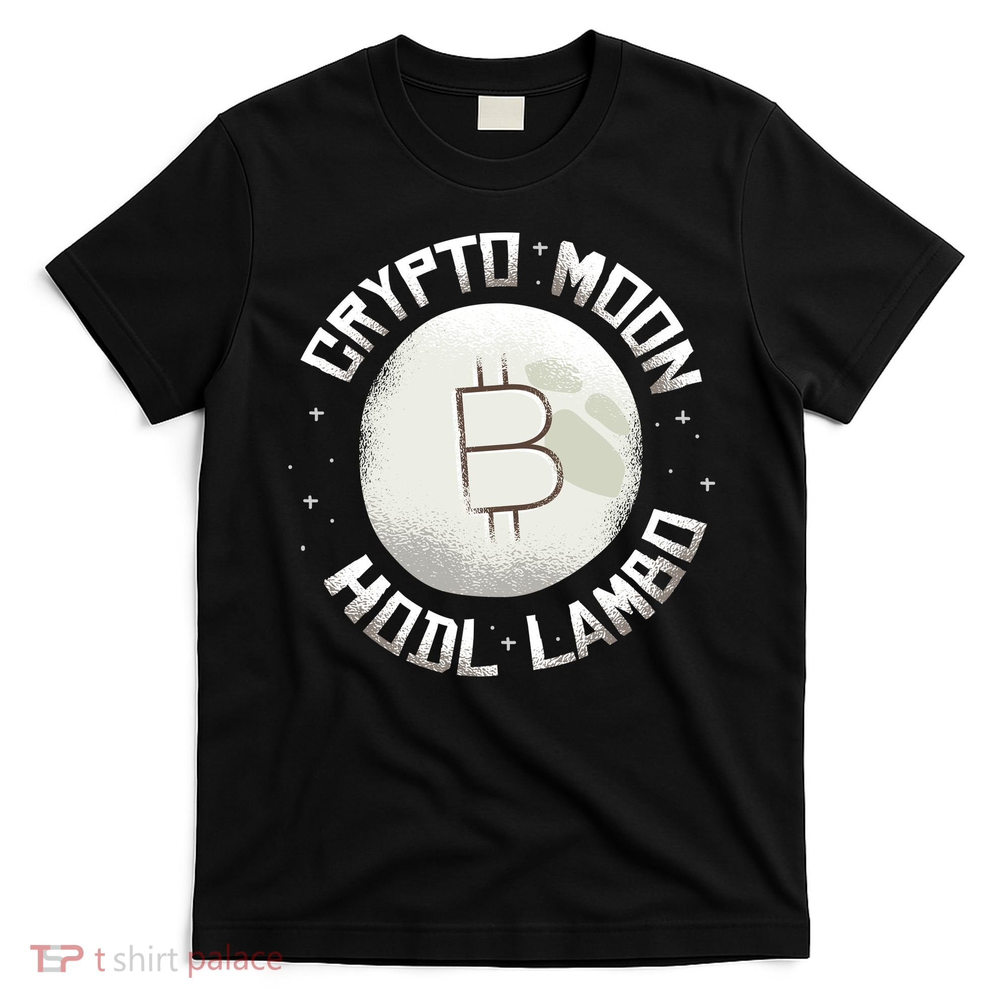 Bitcoin to the Moon Hodl Lambo Crypto Currency T-Shirt