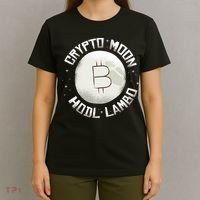 Bitcoin to the Moon Hodl Lambo Crypto Currency T-Shirt thumb 4