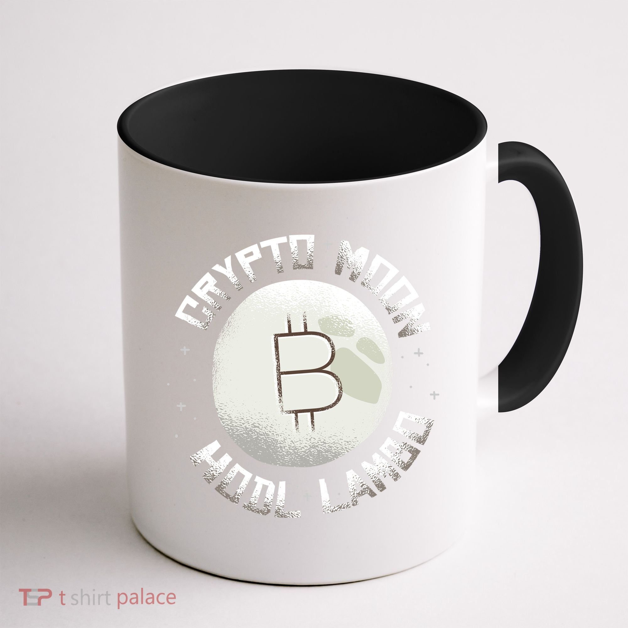 Bitcoin to the Moon Hodl Lambo Crypto Currency Coffee Mug