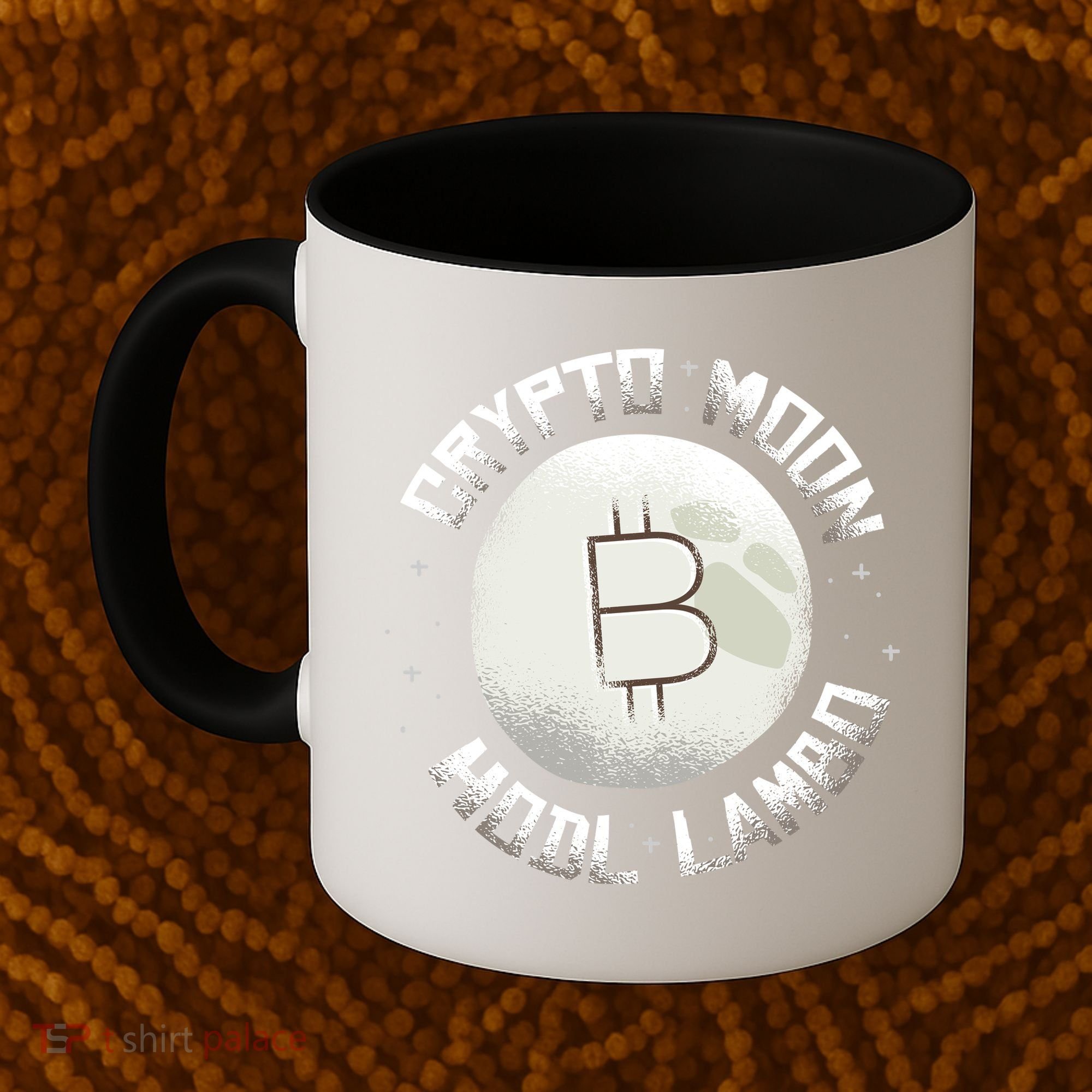 Bitcoin to the Moon Hodl Lambo Crypto Currency Coffee Mug