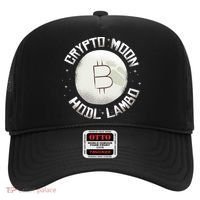 Bitcoin to the Moon Hodl Lambo Crypto Currency Hat thumb 0