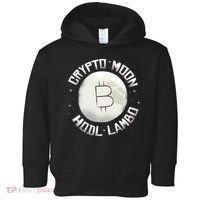 Bitcoin to the Moon Hodl Lambo Crypto Currency Toddler Hoodie thumb 0