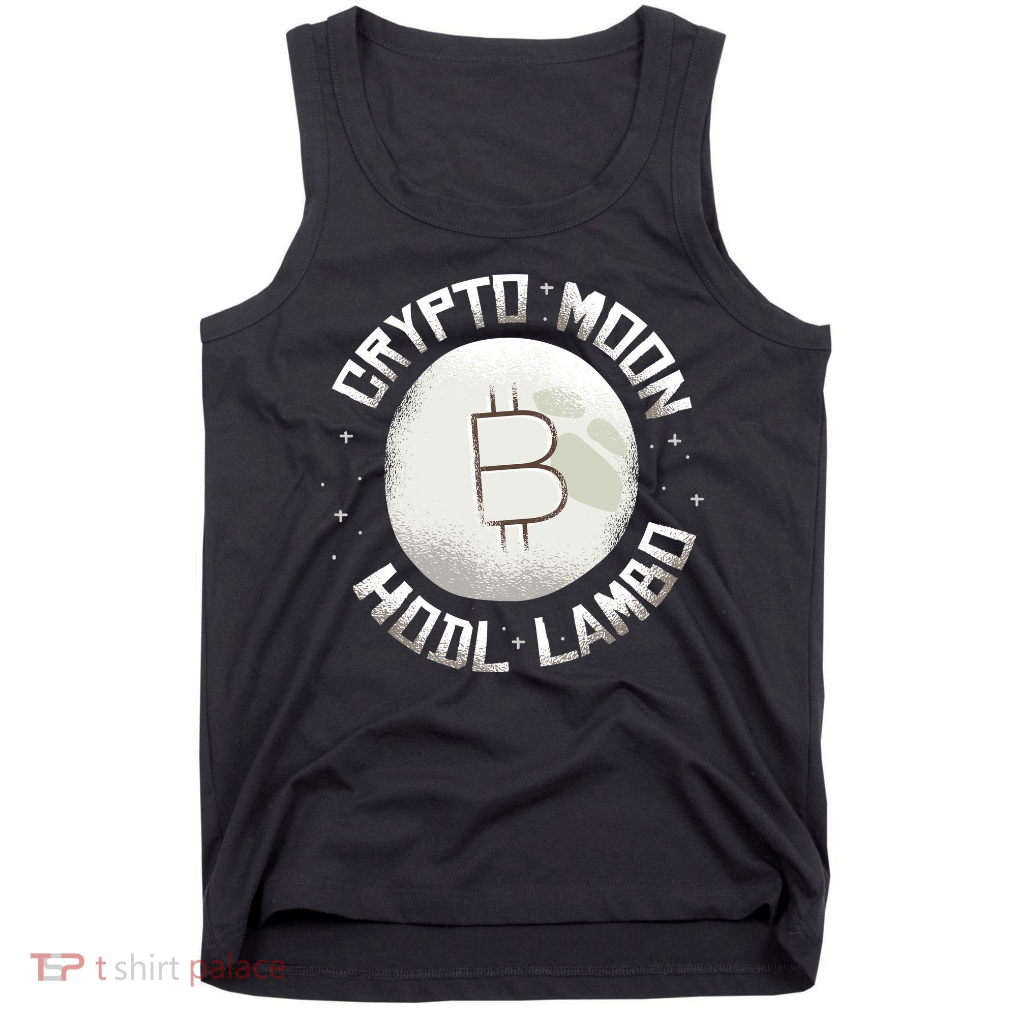 Bitcoin to the Moon Hodl Lambo Crypto Currency Tank Top