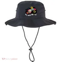 Bitcoin To The Moon Rocket Bucket Hat thumb 0