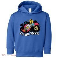 Bitcoin To The Moon Rocket Toddler Hoodie thumb 0