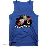 Bitcoin To The Moon Rocket Tank Top thumb 0