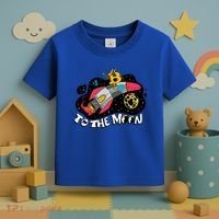 Bitcoin To The Moon Rocket Toddler T-Shirt thumb 3