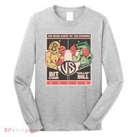 Bitcoin Vs Dollar Long Sleeve Shirt thumb 0