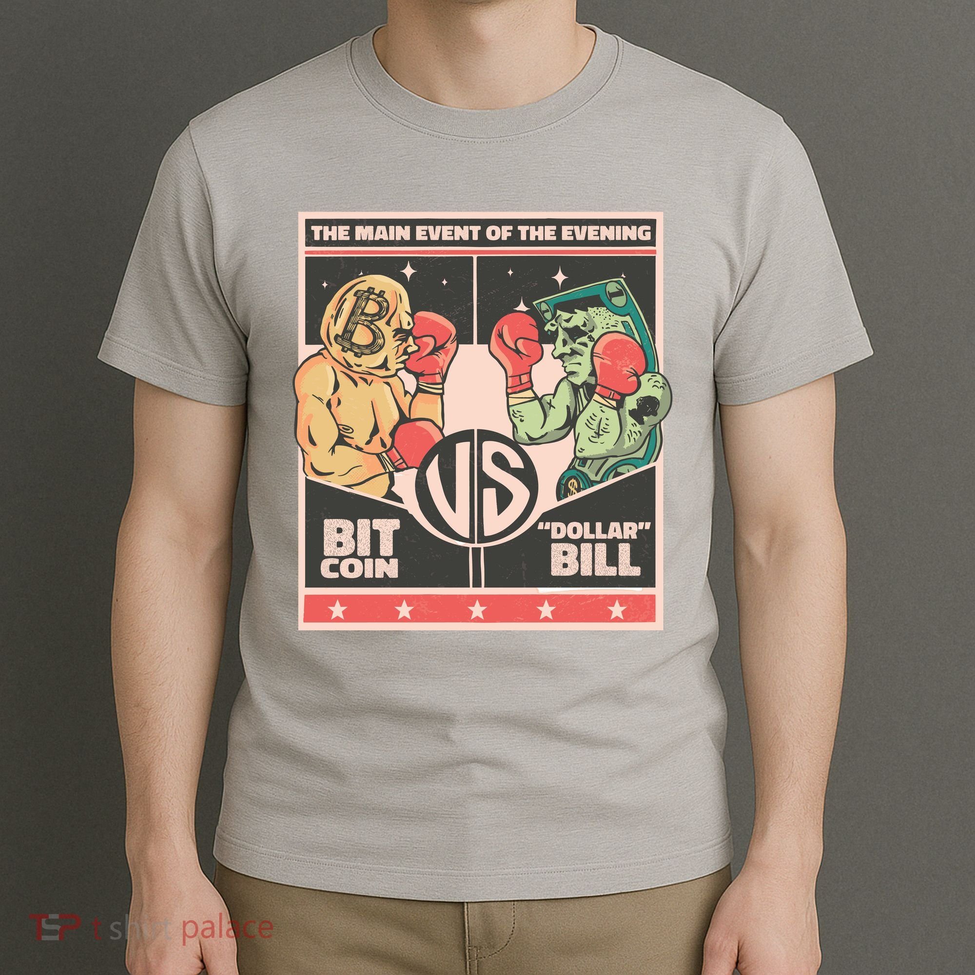 Bitcoin Vs Dollar T-Shirt
