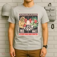 Bitcoin Vs Dollar T-Shirt thumb 6
