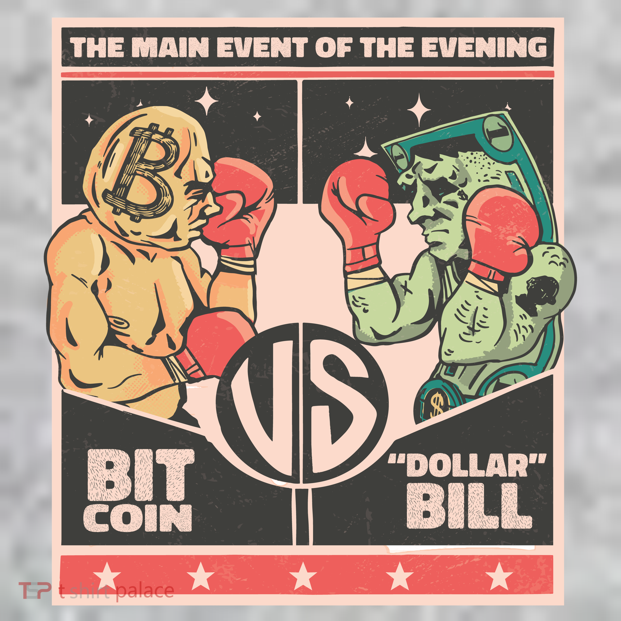 Bitcoin Vs Dollar Pajama Set