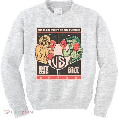 Bitcoin Vs Dollar Kids Sweatshirt