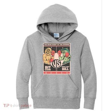 Bitcoin Vs Dollar Kids Hoodie