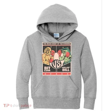 Bitcoin Vs Dollar Kids Hoodie