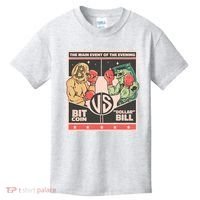 Bitcoin Vs Dollar Kids T-Shirt thumb 0
