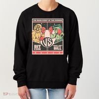 Bitcoin Vs Dollar Women's Sweatshirt thumb 0
