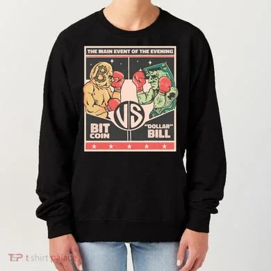 Bitcoin Vs Dollar Women's Sweatshirt