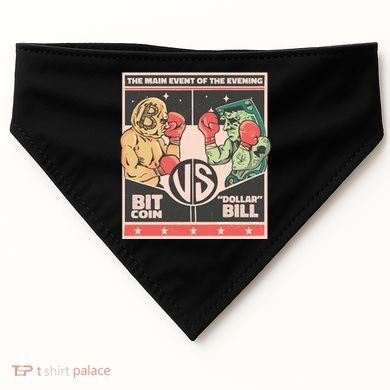Bitcoin Vs Dollar USA-Made Doggie Bandana