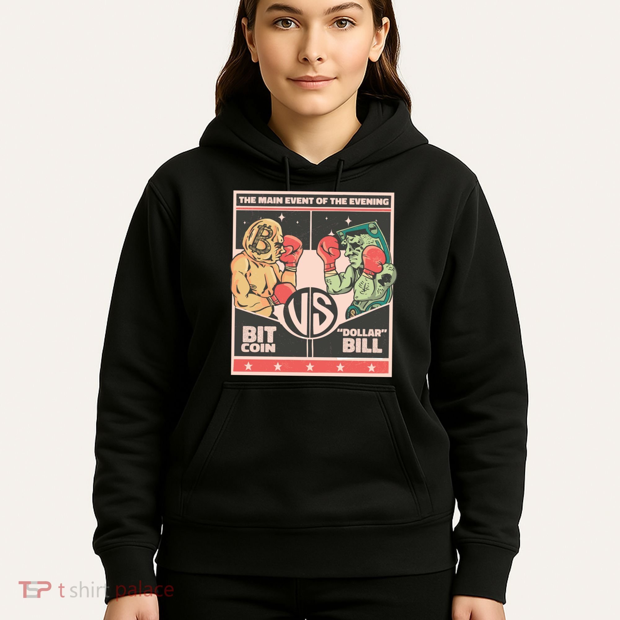 Bitcoin Vs Dollar Hoodie