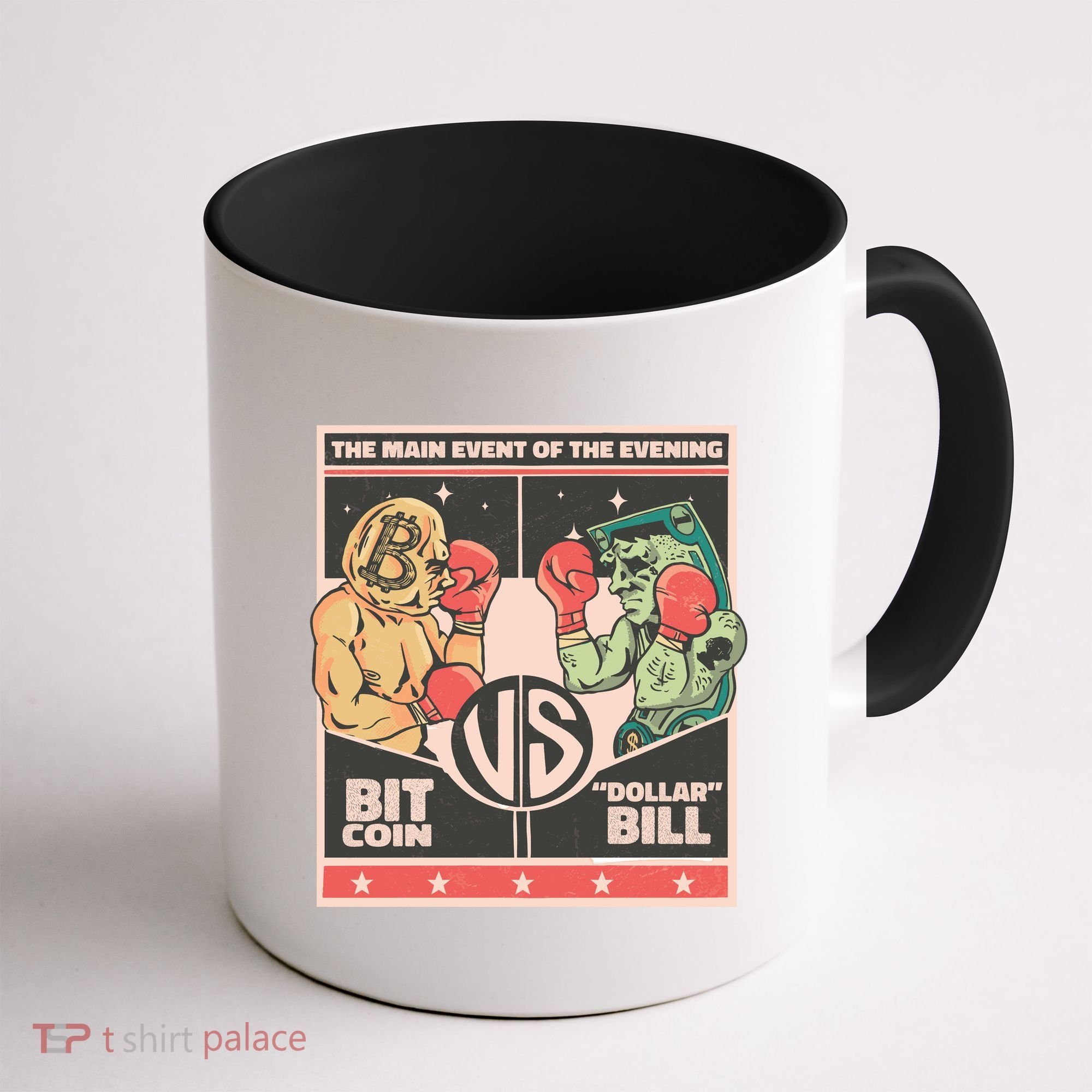 Bitcoin Vs Dollar Coffee Mug