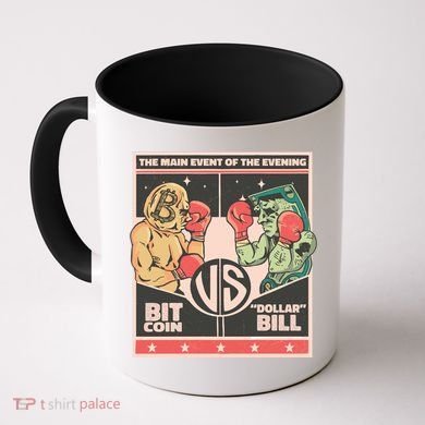 Bitcoin Vs Dollar Coffee Mug
