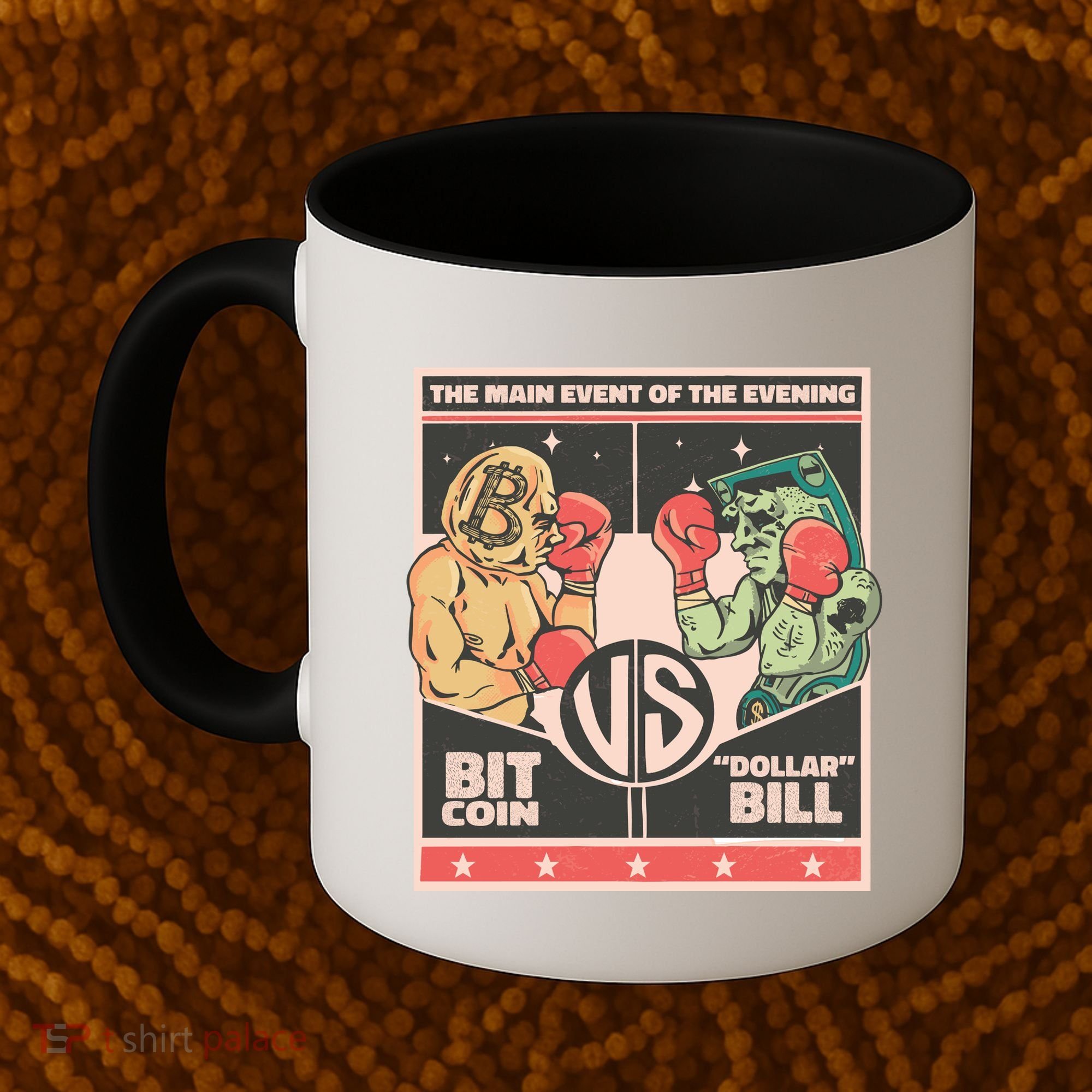 Bitcoin Vs Dollar Coffee Mug
