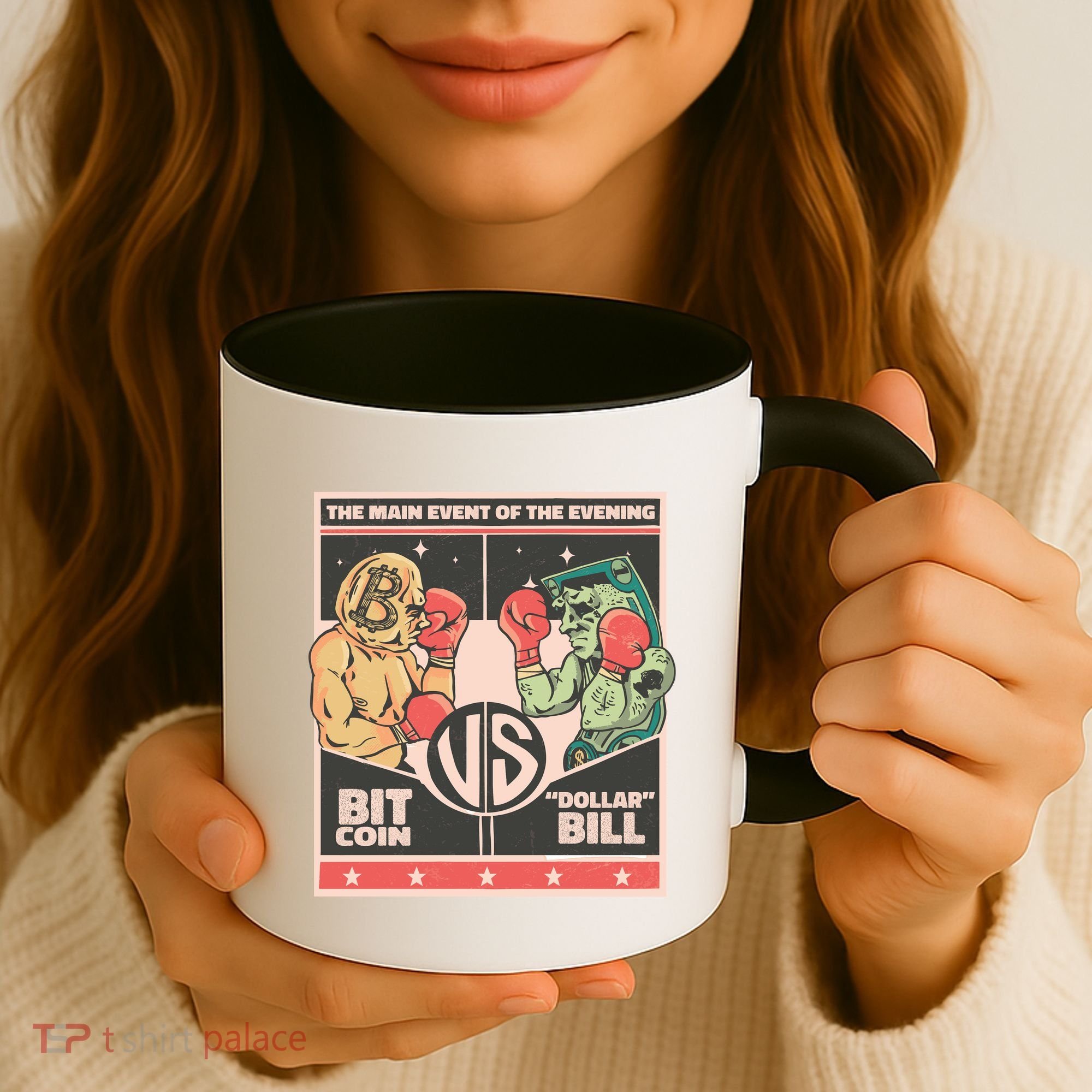 Bitcoin Vs Dollar Coffee Mug