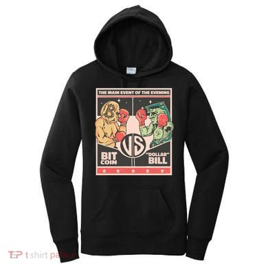 Bitcoin Vs Dollar Women's Hoodie