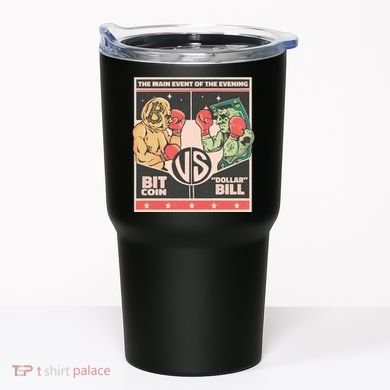 Bitcoin Vs Dollar Tumbler