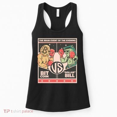 Bitcoin Vs Dollar Women's Tank Top