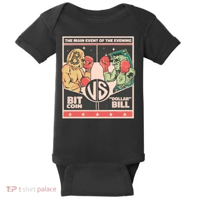 Bitcoin Vs Dollar Baby Bodysuit