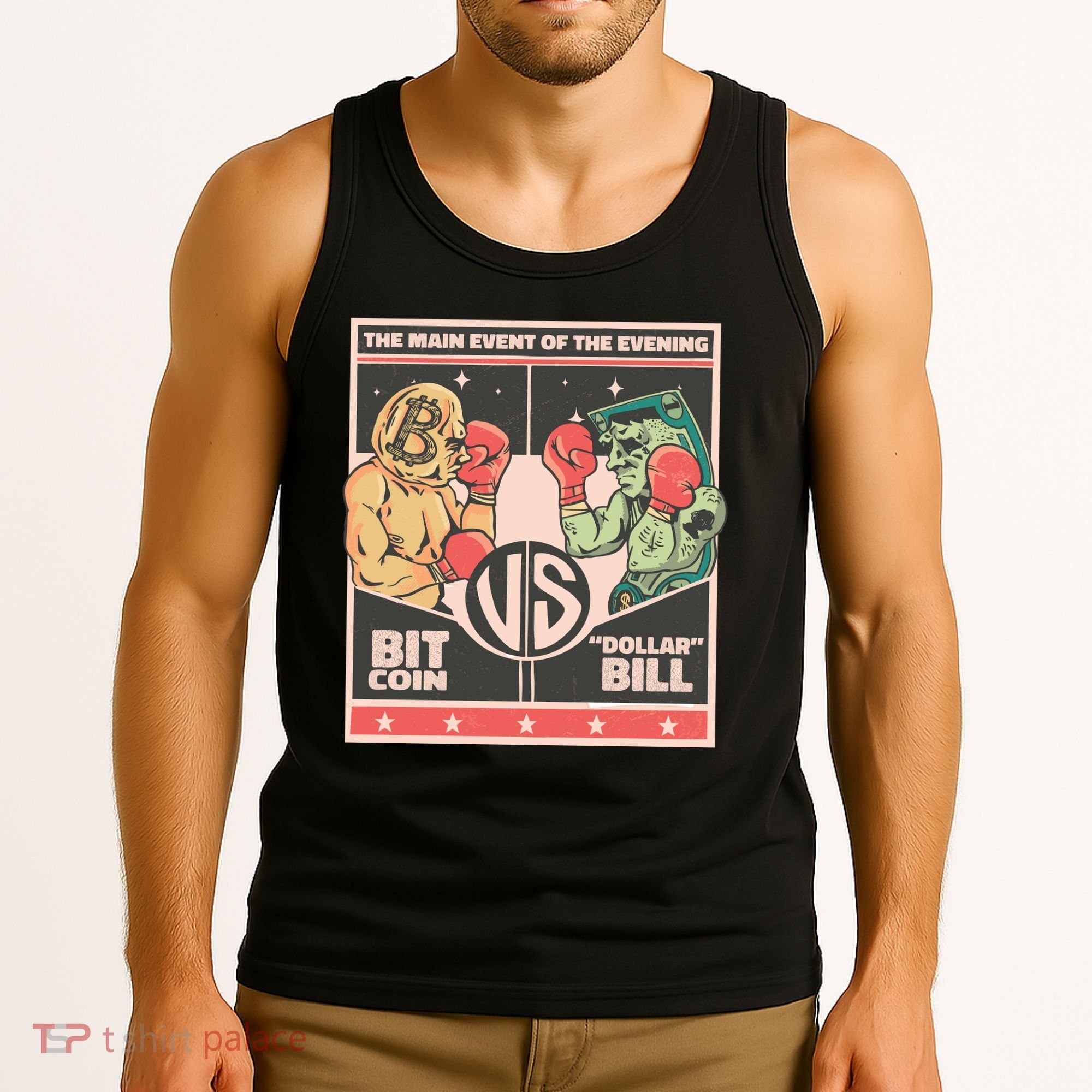 Bitcoin Vs Dollar Tank Top
