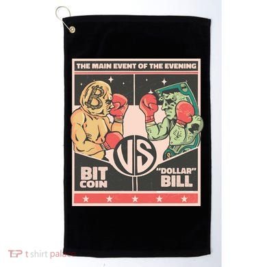Bitcoin Vs Dollar Golf Towel