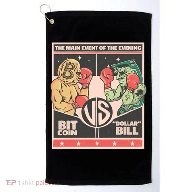 Bitcoin Vs Dollar Golf Towel
